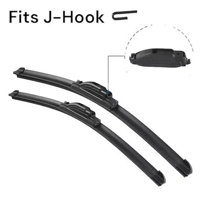 WIPER BLADES SIZE FOR TOYOTA SURF SUV 1989-1995 2nd Gen (N120,N130)